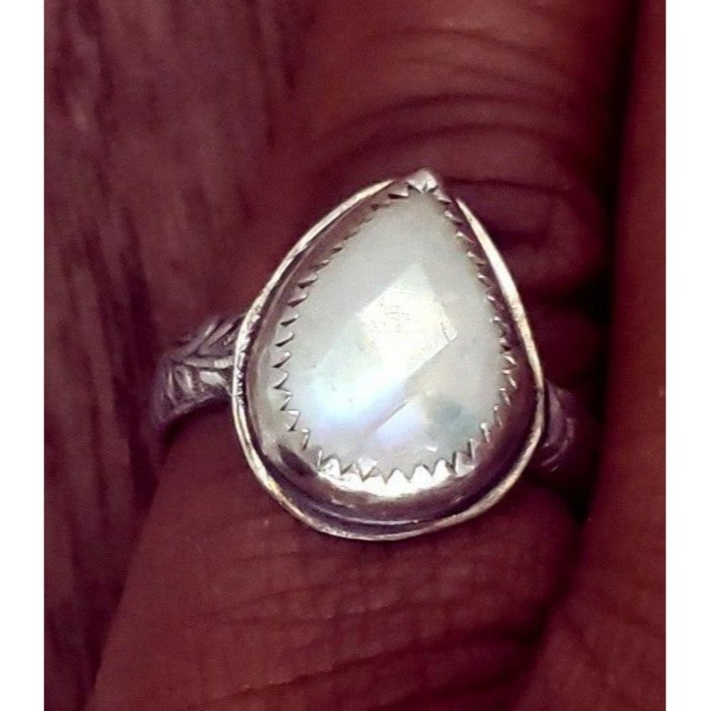 Moonstone ring - Picture 11 of 12